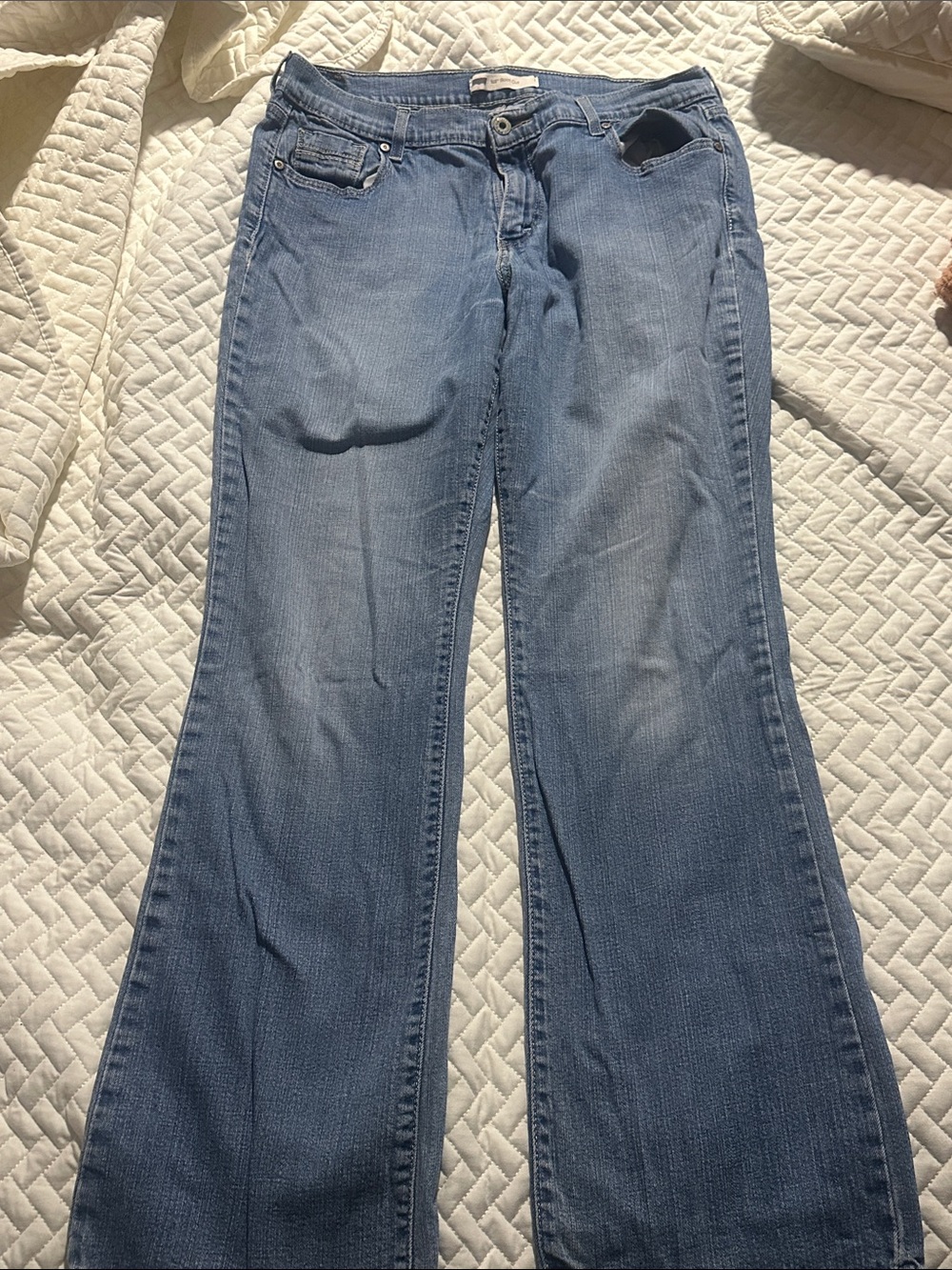 Women's Classic LEVIS Light Blue Bootcut Jeans
